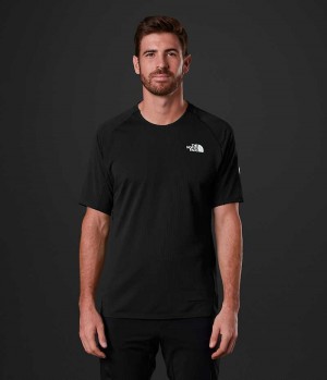 The North Face Summit Series Crevasse Kort Sleeve T-Skjorte Herre Svarte | OSLO GSXJAL