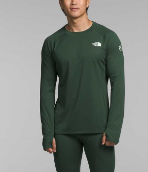 The North Face Summit Series Pro 120 Crew Sweatshirt Herre Grønn | NORGE IQHGLV