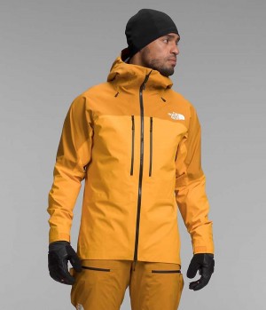 The North Face Summit Series Pumori GTX Pro Isolerte Jakker Herre Gull Gul | NORGE IBAUYD