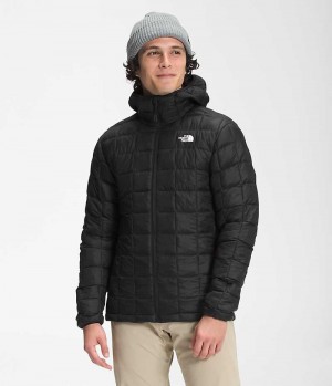 The North Face ThermoBall™ Eco Hoodie 2.0 Dunjakke Herre Svarte | OSLO GEJWYC