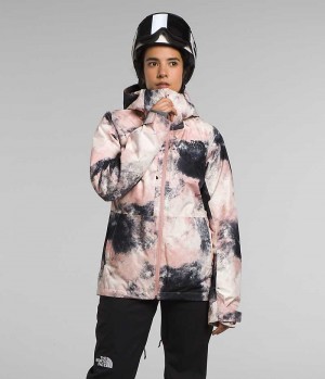 The North Face ThermoBall™ Eco Snow Triclimate® Isolerte Jakker Dame Rosa | OSLO LHXIAP