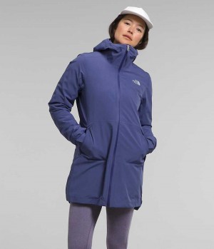 The North Face ThermoBall™ Eco Triclimate® Parka Dame Blå | OSLO RUCKPF