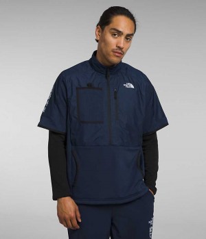 The North Face Trailwear Vinter Warm Overshirt T-Skjorte Herre Marineblå | OSLO HQDVEO