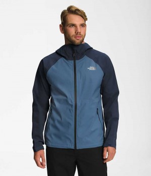 The North Face Valle Vista Stretch Regnjakke Herre Blå | OSLO WGXZBH