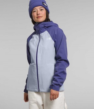 The North Face Valle Vista Stretch Regnjakke Dame Blå | NORGE OFRLSW