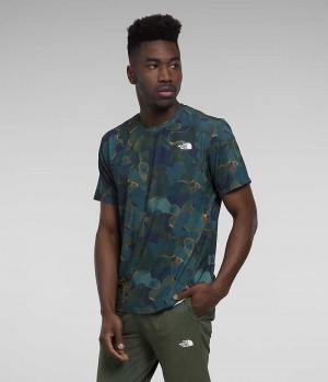 The North Face Wander Kort Sleeve T-Skjorte Herre Multicolor | NORGE QMATYK