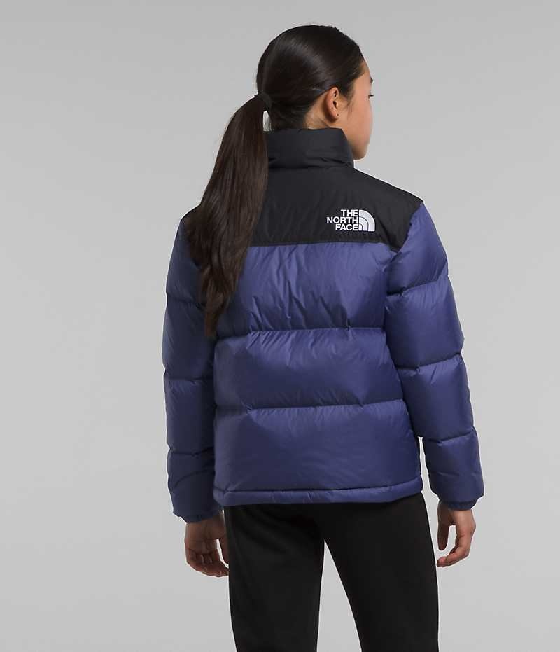 The North Face 1996 Retro Nuptse Dunjakke Jente Blå | NORGE EGXRJF