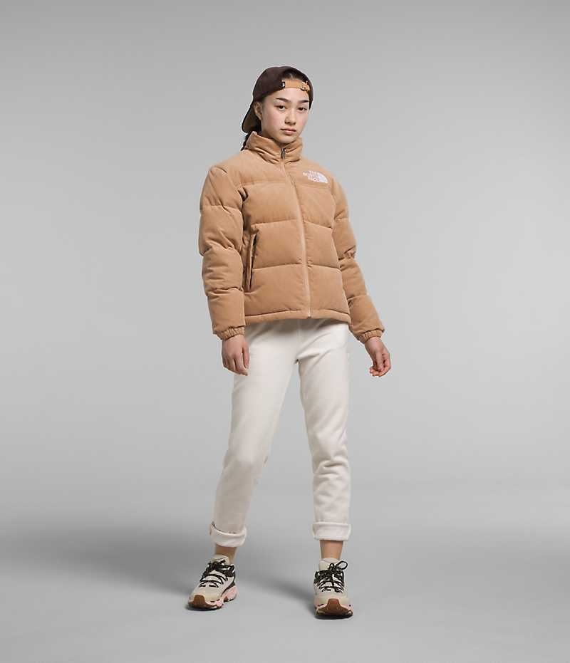 The North Face 1996 Retro Nuptse Dunjakke Jente Khaki | OSLO BLXUKO