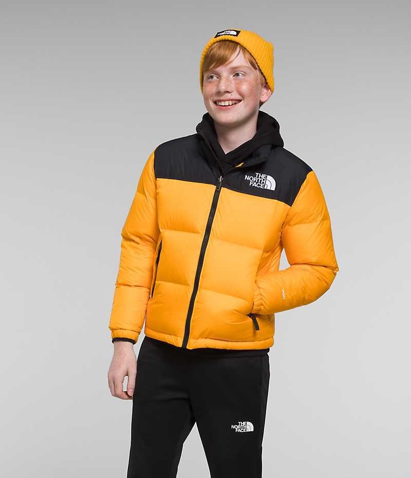 The North Face 1996 Retro Nuptse Dunjakke Gutt Gull | OSLO JPIGHQ