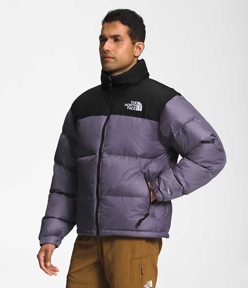 The North Face 1996 Retro Nuptse Dunjakke Herre Lilla Svarte | OSLO QTJZMG