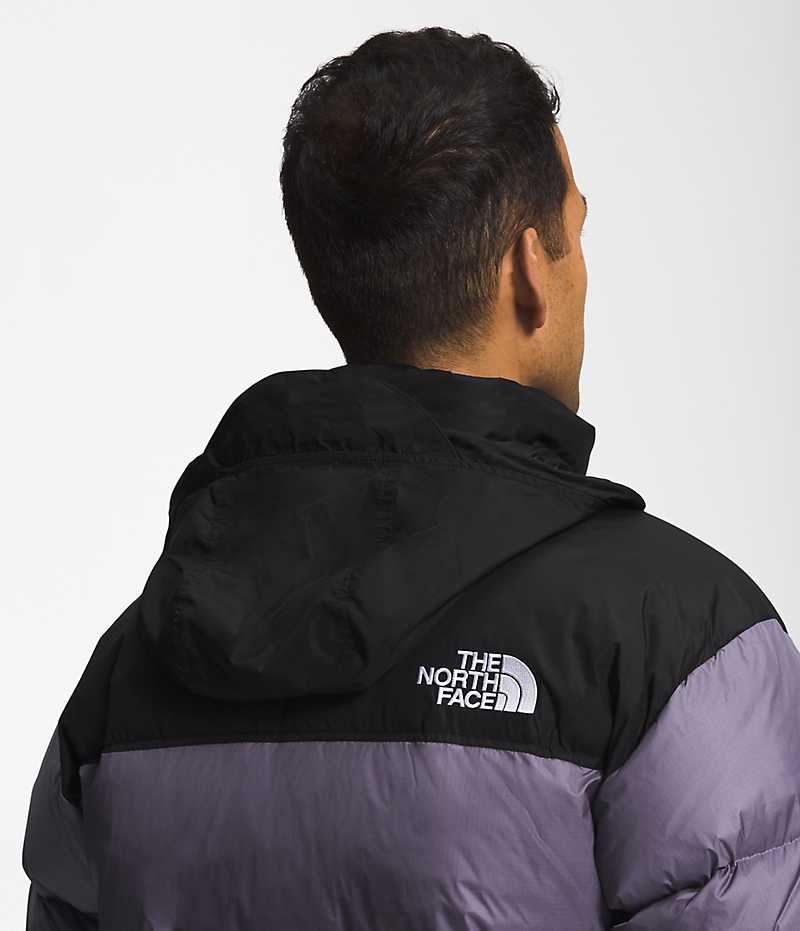 The North Face 1996 Retro Nuptse Dunjakke Herre Lilla Svarte | OSLO QTJZMG