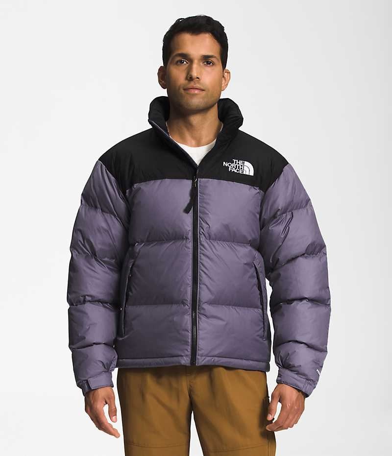 The North Face 1996 Retro Nuptse Dunjakke Herre Lilla Svarte | OSLO QTJZMG