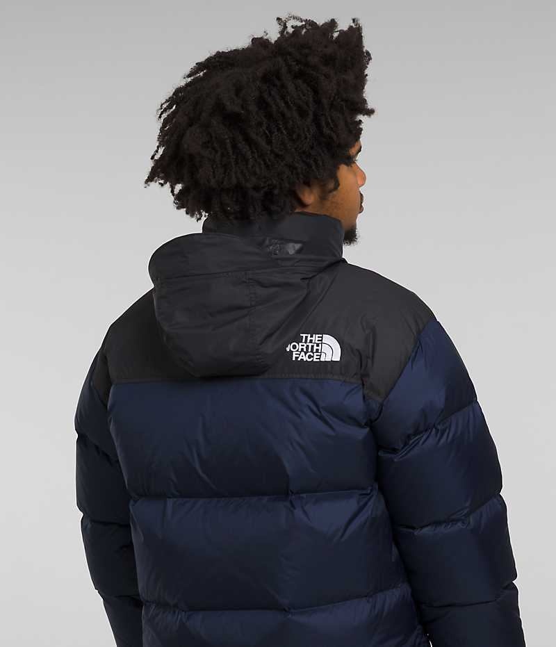 The North Face 1996 Retro Nuptse Dunjakke Herre Marineblå Svarte | OSLO WEZGRA