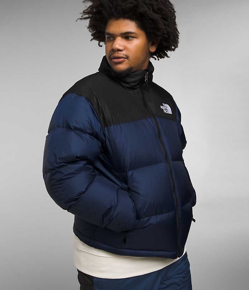 The North Face 1996 Retro Nuptse Dunjakke Herre Marineblå Svarte | OSLO WEZGRA