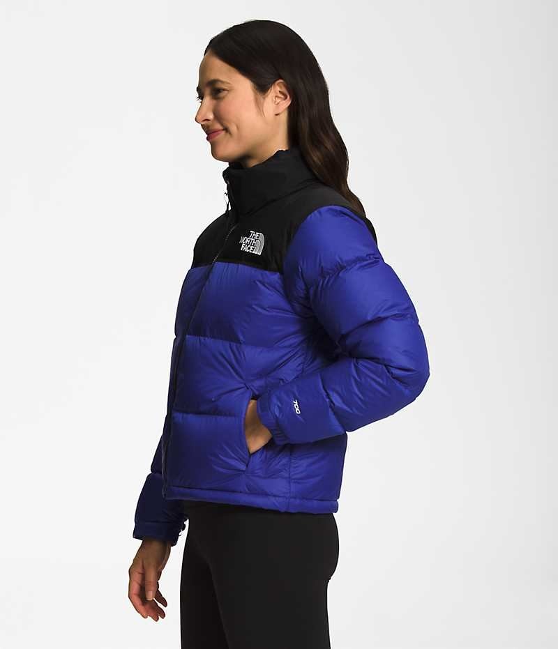 The North Face 1996 Retro Nuptse Dunjakke Dame Blå | NORGE JKNZTB