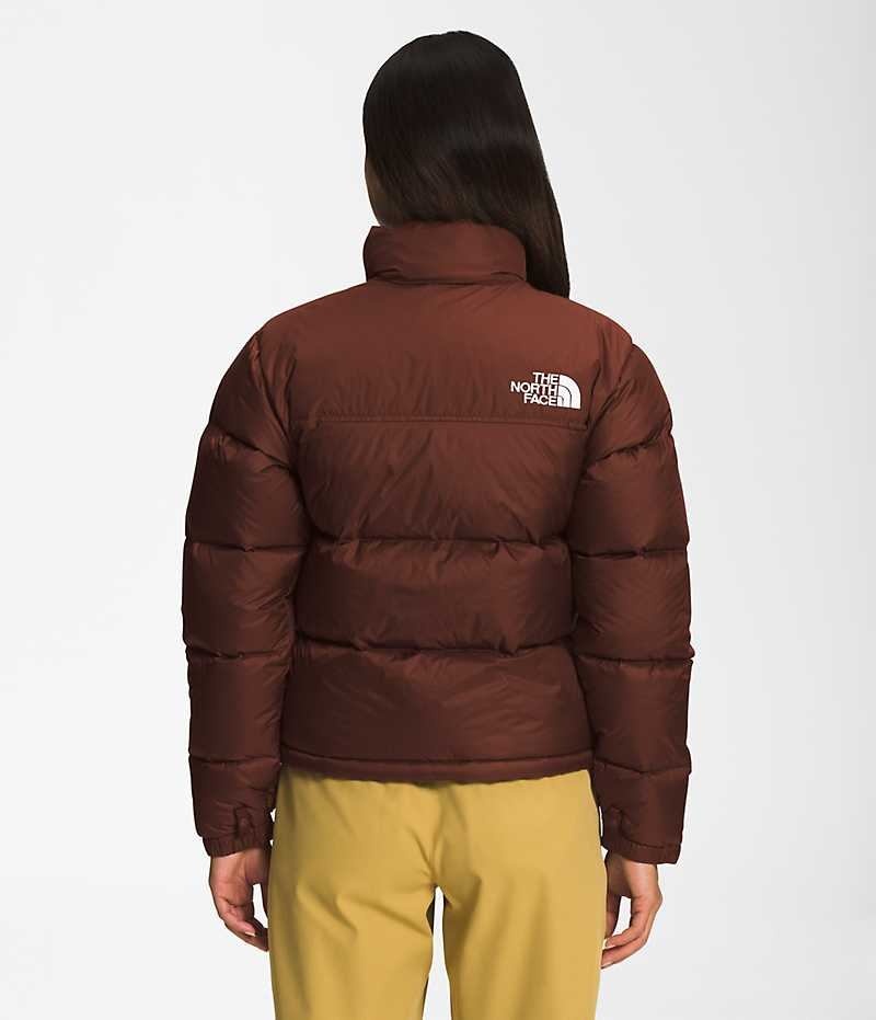 The North Face 1996 Retro Nuptse Dunjakke Dame Burgunder | NORGE ZORMEL