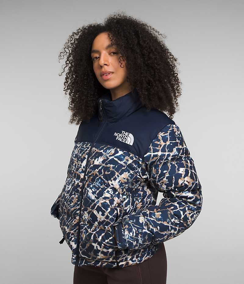 The North Face 1996 Retro Nuptse Dunjakke Dame Marineblå | OSLO KSMZIW