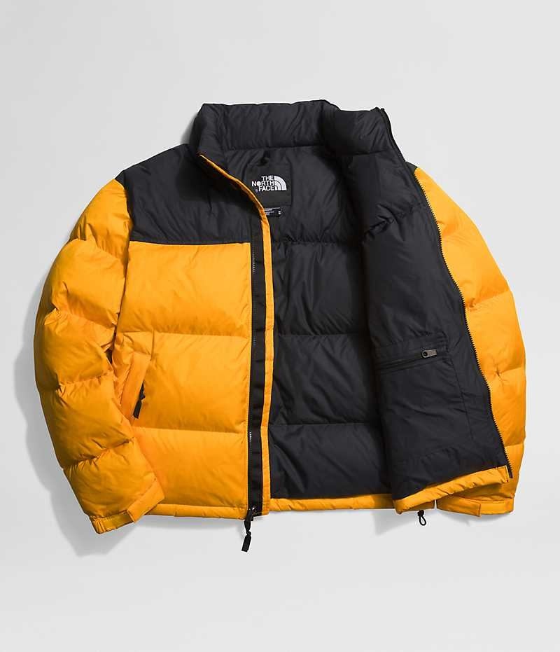 The North Face 1996 Retro Nuptse Dunjakke Herre Gull Svarte | NORGE CQUVXG