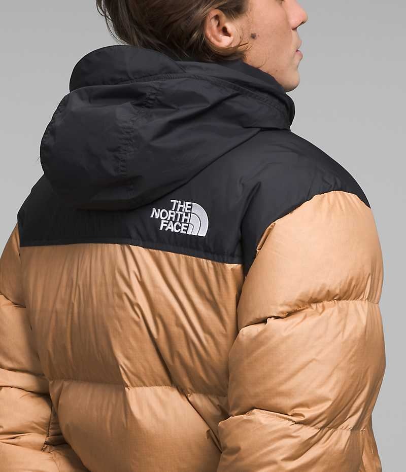 The North Face 1996 Retro Nuptse Dunjakke Herre Beige Svarte | OSLO CZNVTL