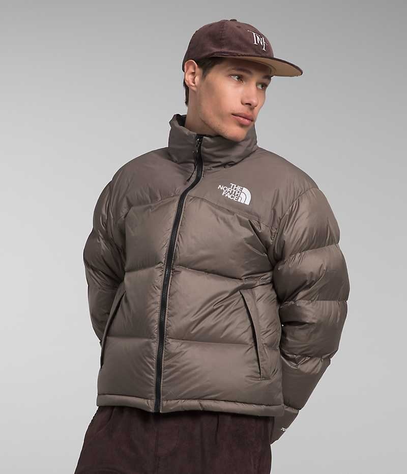 The North Face 1996 Retro Nuptse Dunjakke Herre Brune | NORGE QSUCLI