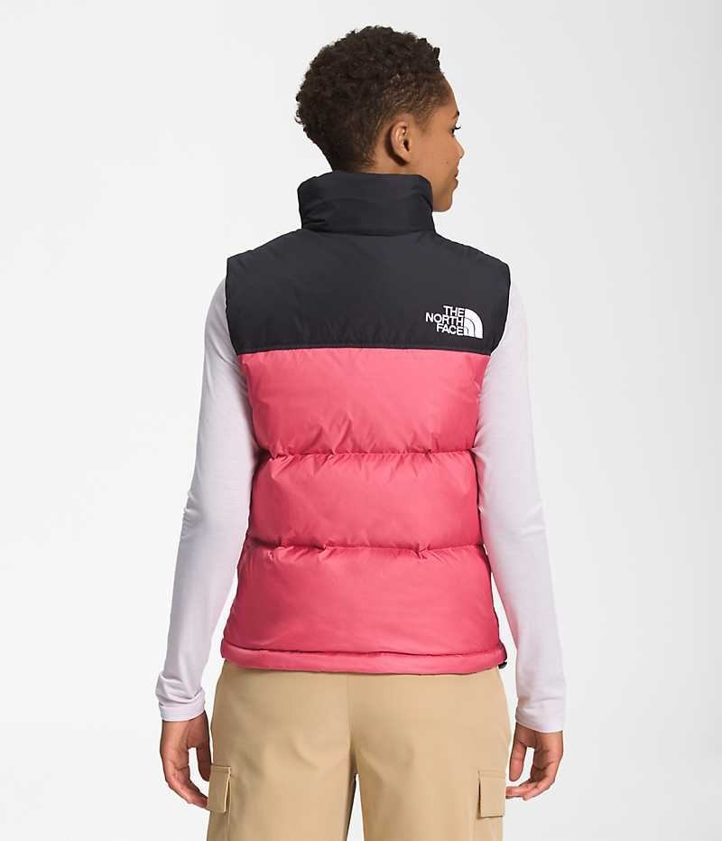 The North Face 1996 Retro Nuptse Dunvest Dame Rosa | NORGE IZWQCB