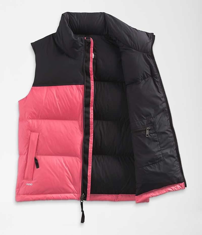 The North Face 1996 Retro Nuptse Dunvest Dame Rosa | NORGE IZWQCB