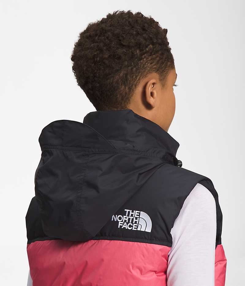 The North Face 1996 Retro Nuptse Dunvest Dame Rosa | NORGE IZWQCB