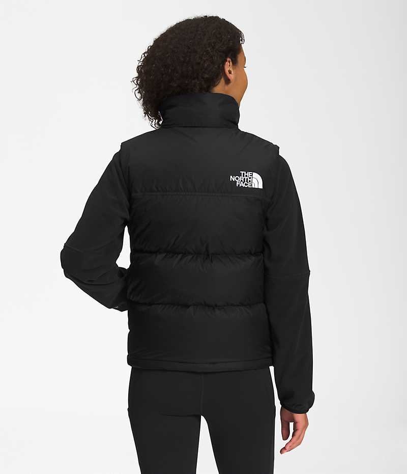 The North Face 1996 Retro Nuptse Dunvest Dame Svarte | NORGE LAIVMY