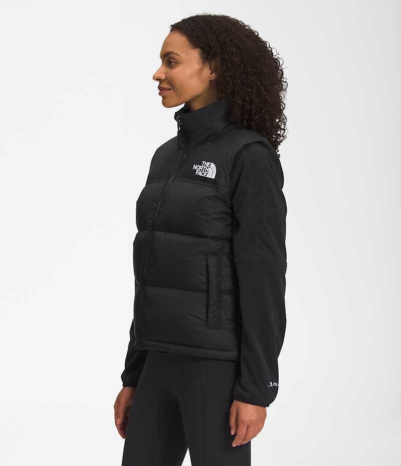 The North Face 1996 Retro Nuptse Dunvest Dame Svarte | NORGE LAIVMY