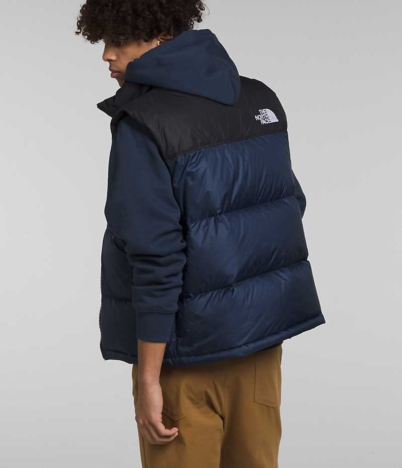 The North Face 1996 Retro Nuptse Dunvest Herre Marineblå | OSLO QMGFEW