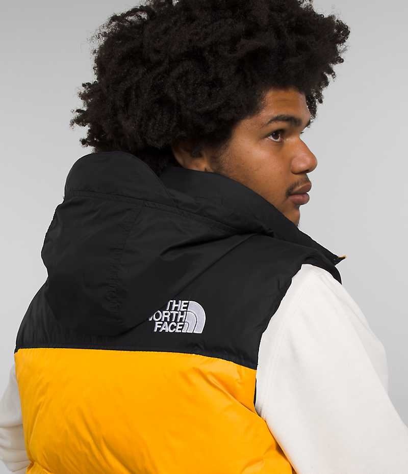 The North Face 1996 Retro Nuptse Dunvest Herre Gull Svarte | OSLO YHQOSB