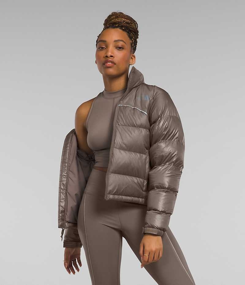 The North Face 2000 Retro Nuptse Dunjakke Dame Brune | NORGE TQPVNF