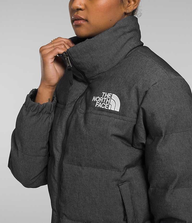 The North Face ’92 Reversible Nuptse Dunjakke Dame Svarte | OSLO OXTREA