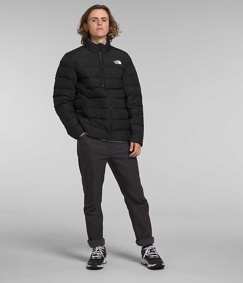 The North Face Aconcagua 3 Dunjakke Herre Svarte | NORGE SUBTDY