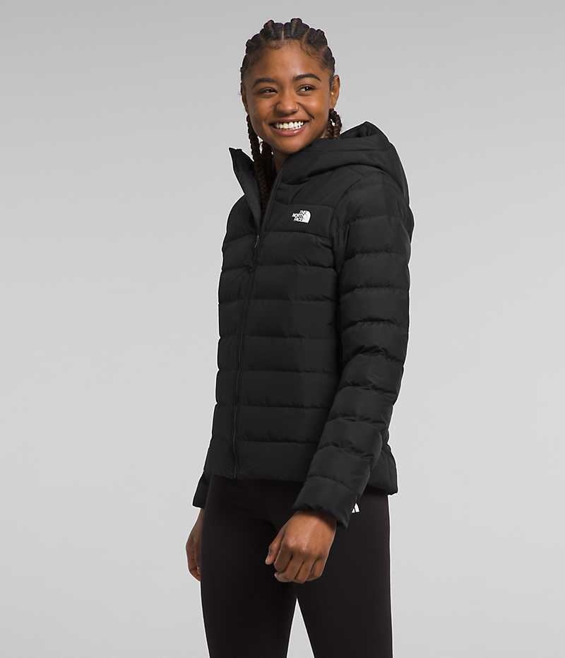 The North Face Aconcagua 3 Hoodie Dunjakke Dame Svarte | NORGE NQVGBH