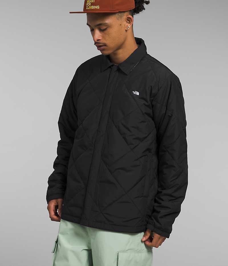 The North Face Afterburner Flannel Isolerte Jakker Herre Svarte | OSLO IVSJOY