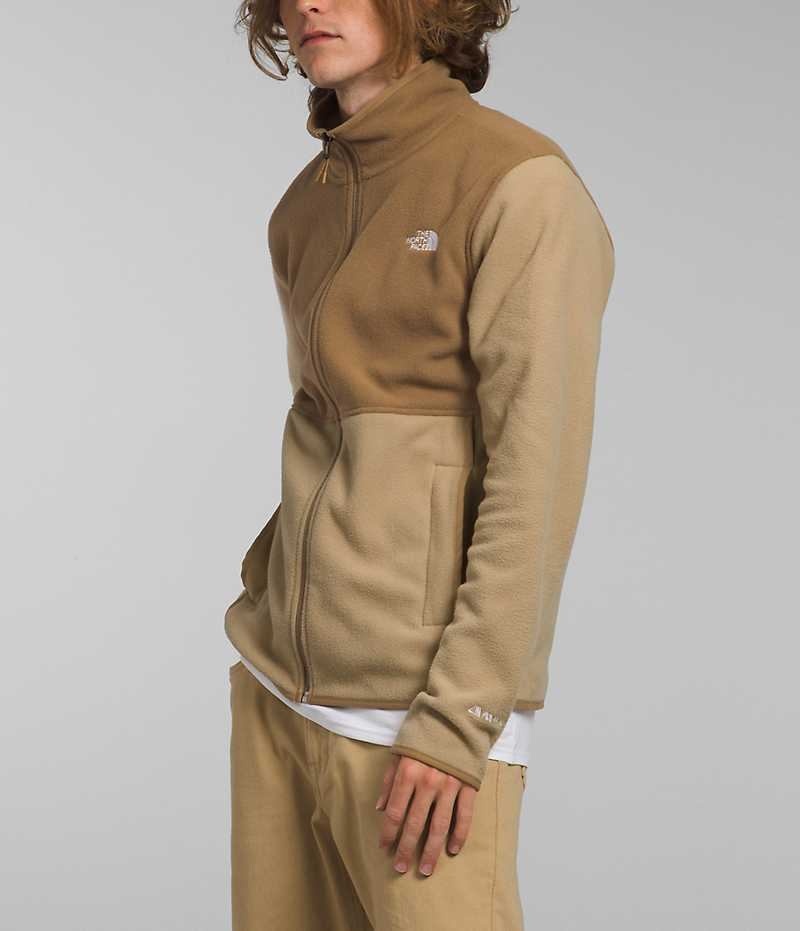 The North Face Alpine Polartec® 100 Fleecejakker Herre Khaki Brune | OSLO YVCWQF