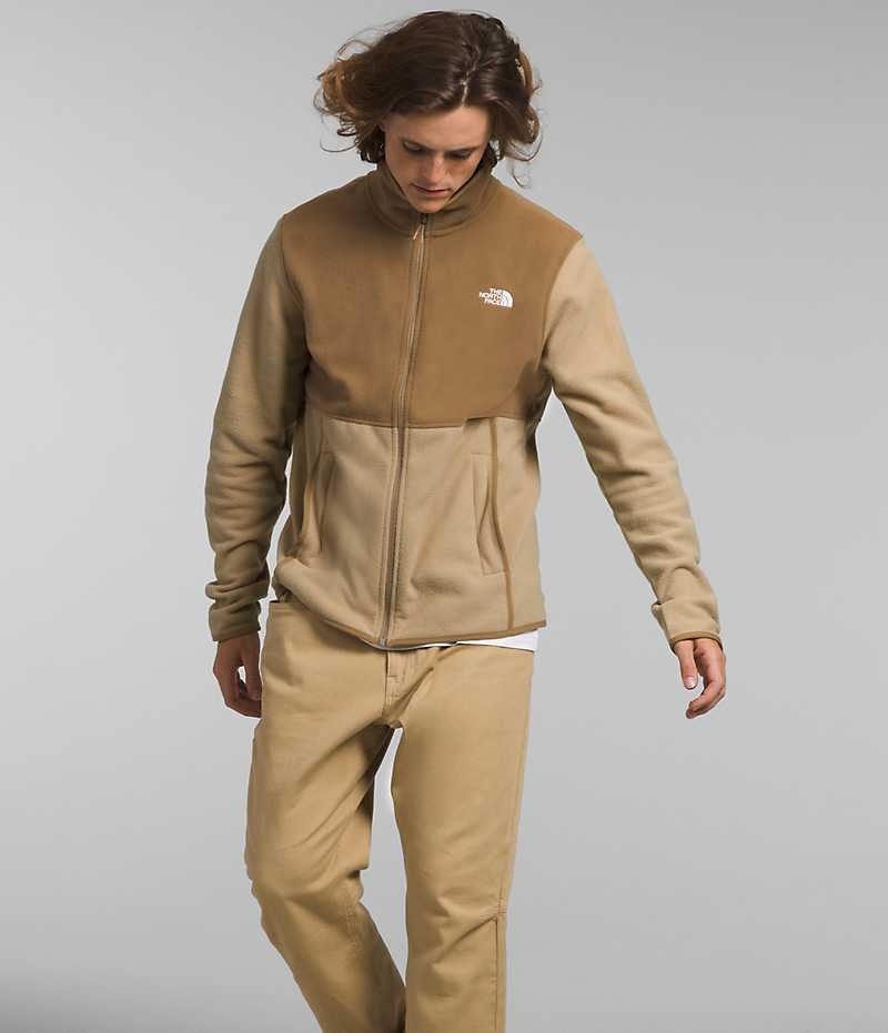 The North Face Alpine Polartec® 100 Fleecejakker Herre Khaki Brune | OSLO YVCWQF