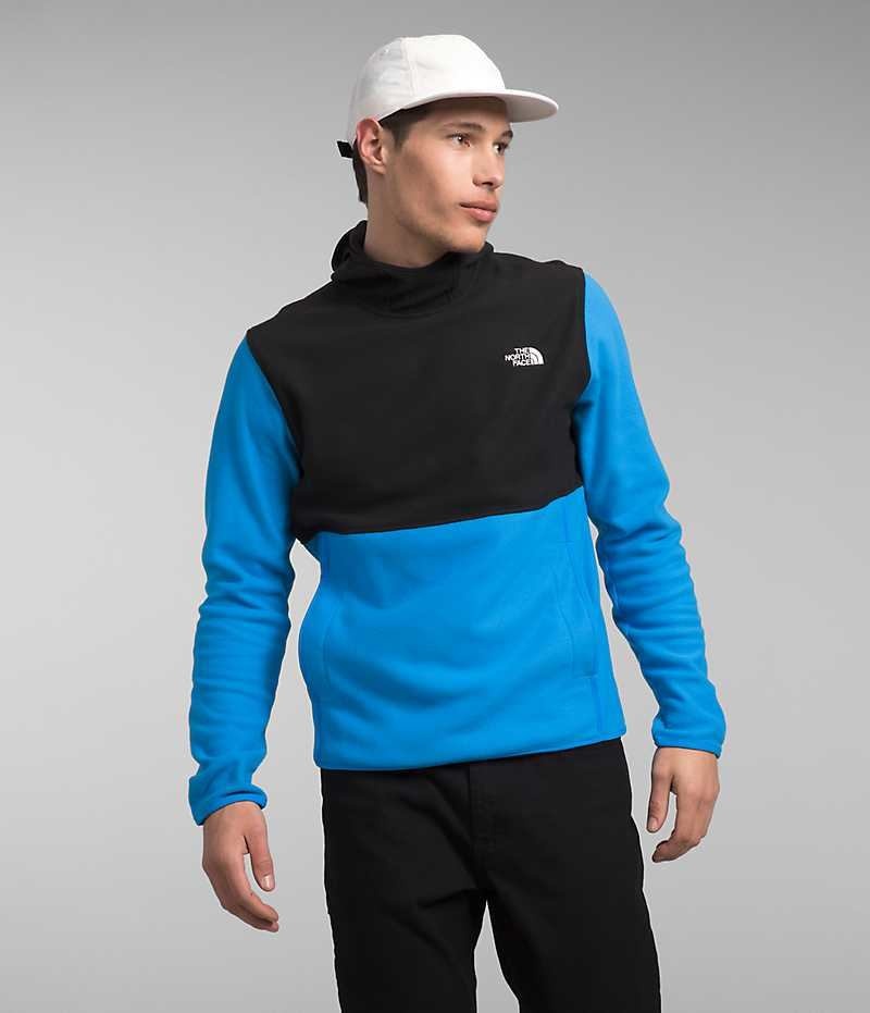 The North Face Alpine Polartec® 100 Pullover Herre Blå Svarte | NORGE OZUFIK