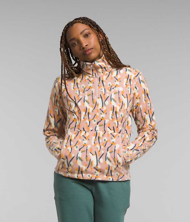 The North Face Alpine Polartec® 100 ¼-Zip Cowl Sweatshirt Dame Multicolor | OSLO INDBUH