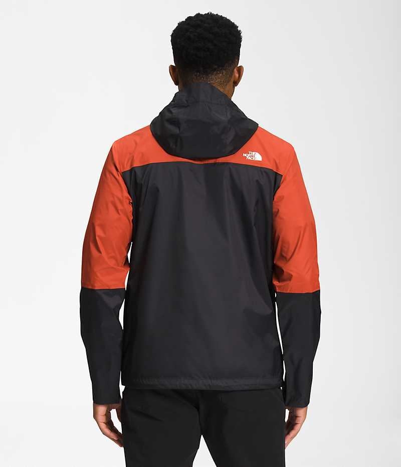 The North Face Alta Vista Regnjakke Herre Korall Svarte | NORGE EJOAPK