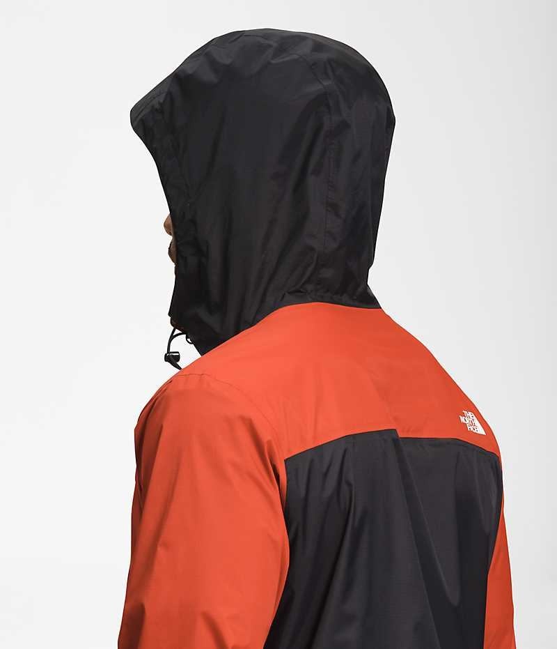 The North Face Alta Vista Regnjakke Herre Korall Svarte | NORGE EJOAPK