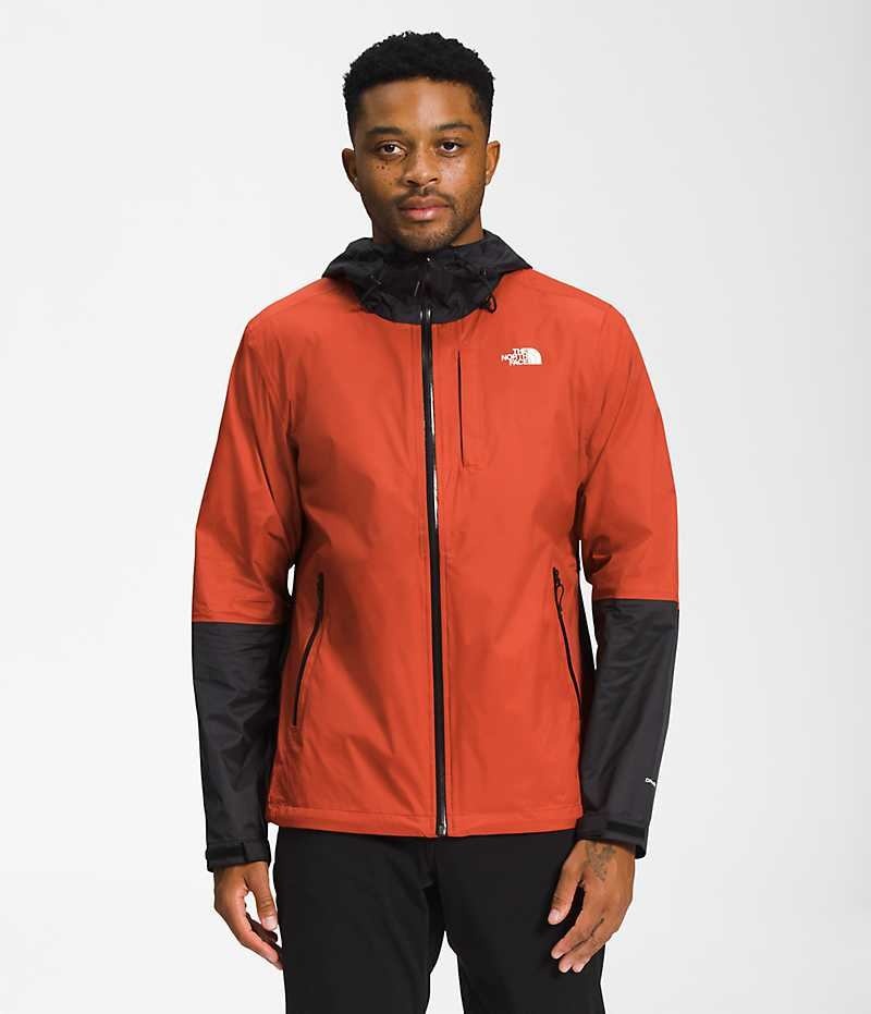 The North Face Alta Vista Regnjakke Herre Korall Svarte | NORGE EJOAPK