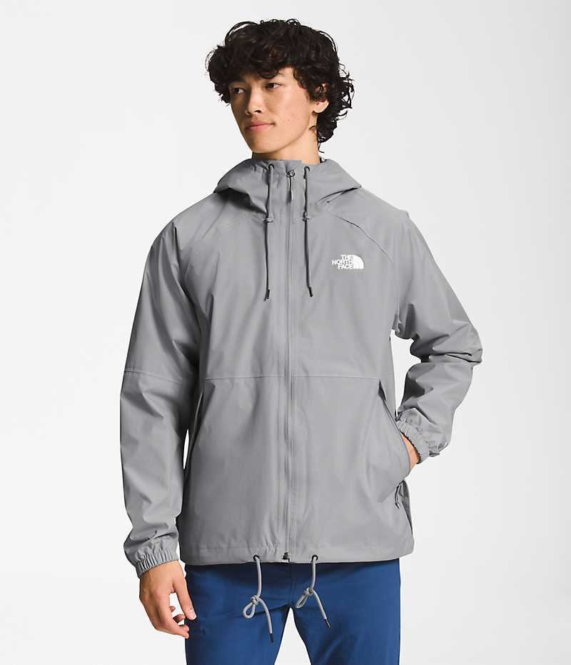 The North Face Antora Hoodie Regnjakke Herre Grå | OSLO YGQUJX