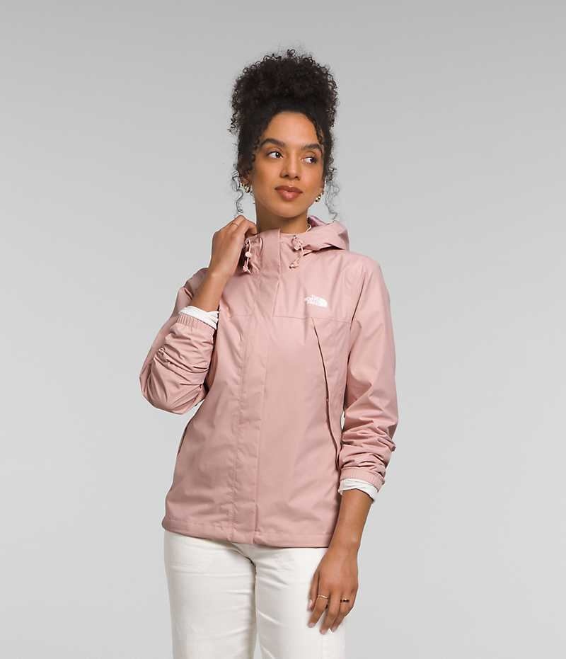 The North Face Antora Regnjakke Dame Rosa | NORGE VFBAJW