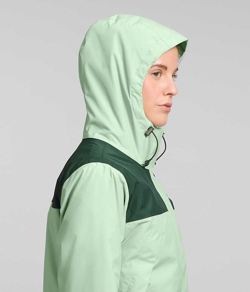 The North Face Antora Triclimate® Regnjakke Dame Mint | NORGE FPSVQX