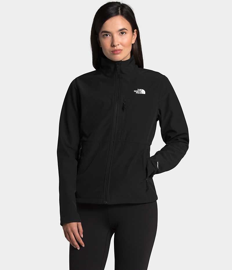 The North Face Apex Bionic Softshell Jakke Dame Svarte | NORGE IKFAWG