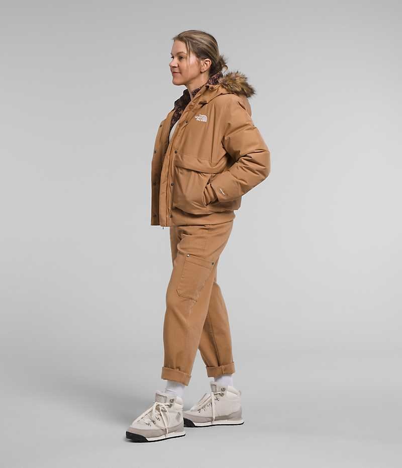 The North Face Arctic Bomberjakke Dame Brune | OSLO XYLZMU