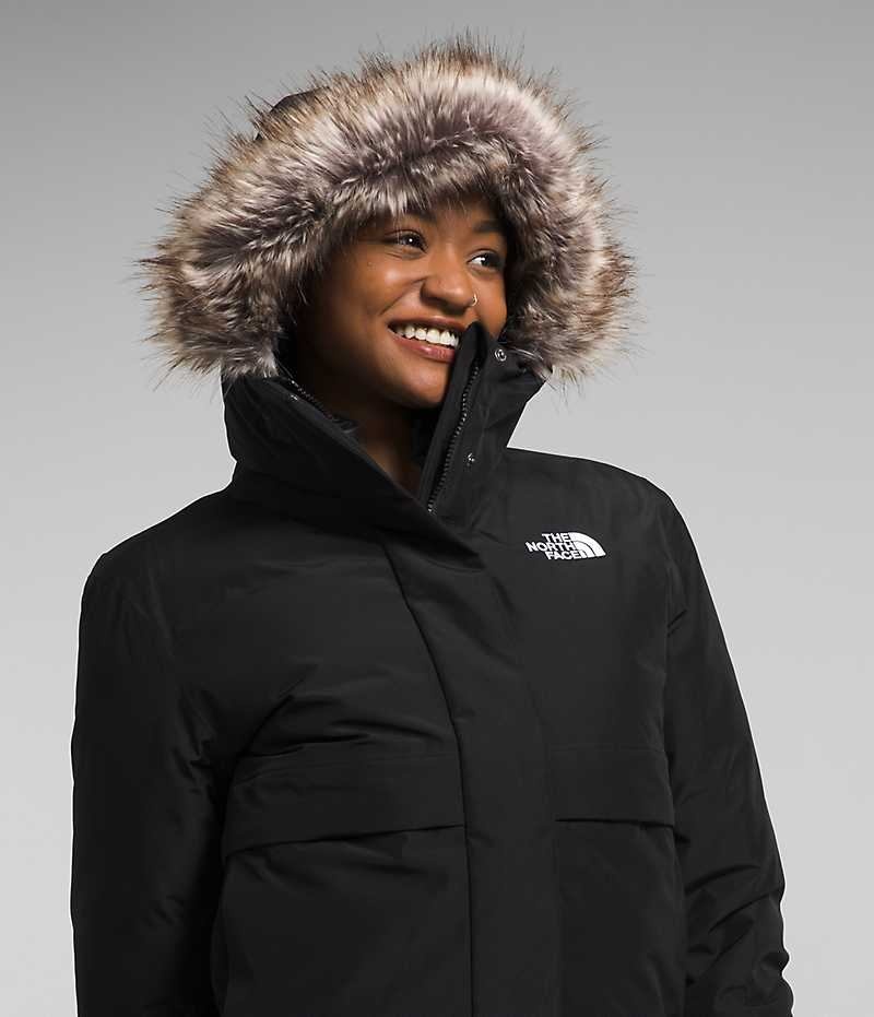 The North Face Arctic Bomberjakke Dame Svarte | OSLO KZWUYD