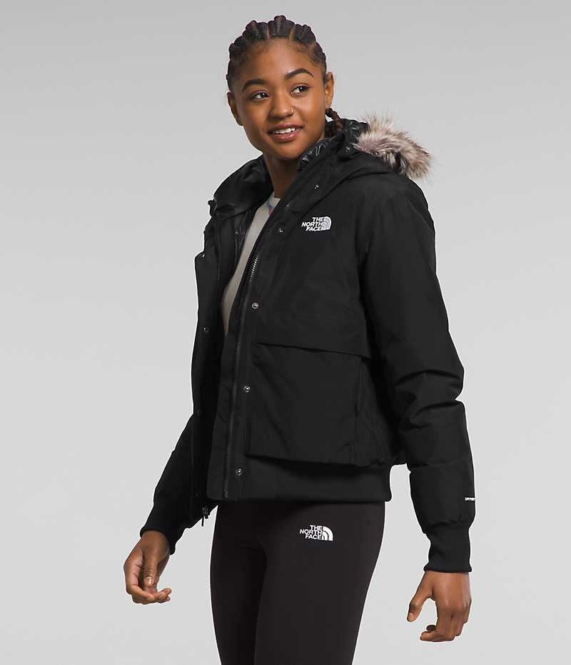 The North Face Arctic Bomberjakke Dame Svarte | OSLO KZWUYD